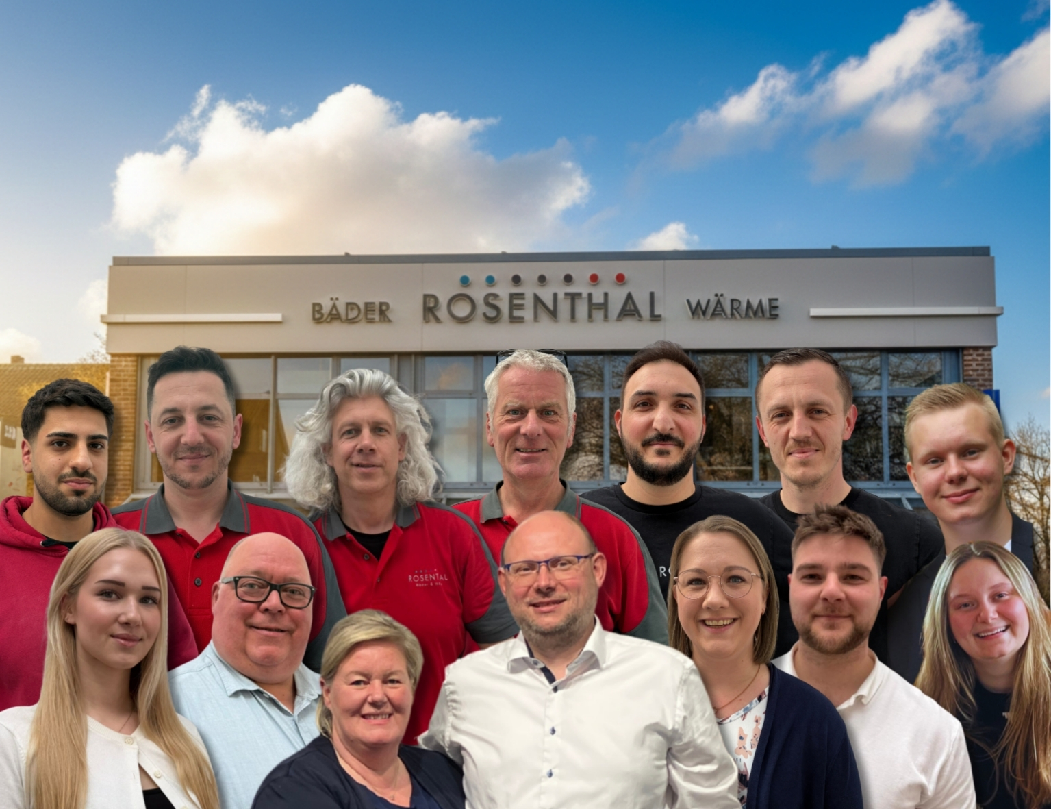 Teambild aus 2026 Teambild aus 2026 mit sechs lächelnden Persionen